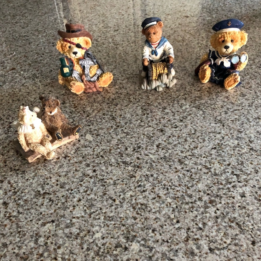 Nautical Bear Figurine Set-1 a Collector’s